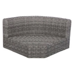 Salon Angle Moorea 5 Places Terre D'ombre Hespéride -Marché Meubles Magasin salon angle moorea 5 places terre d ombre hesperide 1 8