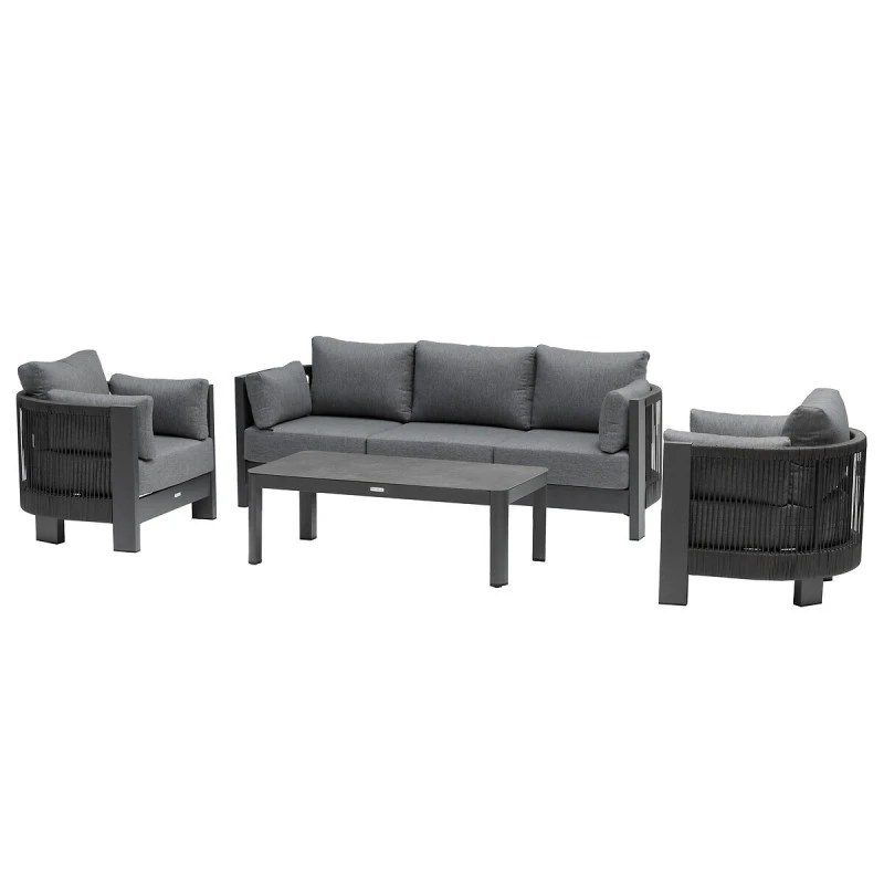 Salon De Jardin 5p Paradize Hespéride 4 Salon De Jardin 5p Paradize Hespéride – Image 2