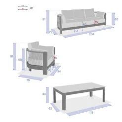 Salon De Jardin 5p Paradize Hespéride 20 Salon De Jardin 5p Paradize Hespéride -Marché Meubles Magasin salon de jardin 5p paradize hesperide 8