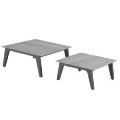 Salon De Jardin Pulpy Gris Hespéride -Marché Meubles Magasin salon de jardin pulpy gris hesperide 4