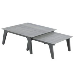 Salon De Jardin Pulpy Gris Hespéride -Marché Meubles Magasin salon de jardin pulpy gris hesperide 5