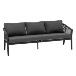 Salon De Jardin Oriengo 5 Places Anthracite/graphite Hespéride -Marché Meubles Magasin salon jardin oriengo 5 places anthracite graphite hesperide 2