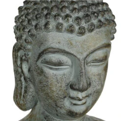 Statue Bouddha Assis Yazu Grand Modèle Atmosphera -Marché Meubles Magasin statue bouddha assis yazu grand modele atmosphera 1