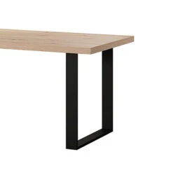 Table à Manger 180 Cm Pieds Métal Eden -Marché Meubles Magasin table a manger 180 cm pieds metal eden 1 2