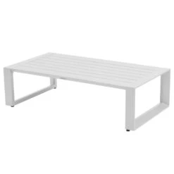 Table Basse Extérieure Allure Blanc Hespéride
