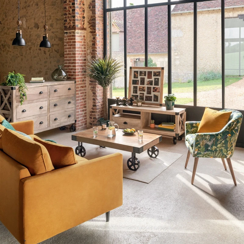 Table Basse Silas Bois Massif Atmosphera 10 Table Basse Silas Bois Massif Atmosphera – Image 8