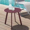 Table Basse Saona D 50 Cm Bordeaux Hespéride -Marché Meubles Magasin table basse saona d 50 cm bordeaux hesperide