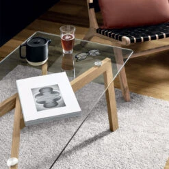 Table Basse Verre Taho Atmosphera 9 Table Basse Verre Taho Atmosphera -Marché Meubles Magasin table basse verre taho atmosphera 3