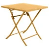 Table Carrée Pliante Greensboro 2p Ocre Hespéride