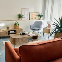 Table De Chevet 2 Portes Colva Atmosphera -Marché Meubles Magasin table de chevet 2 portes colva atmosphera 3