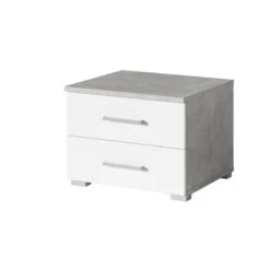 Table De Chevet 2 Tiroirs Soma