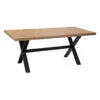 Table à Manger 180 Cm Pieds En Croix Steja Atmosphera -Marché Meubles Magasin table manger 180 cm pieds en croix steja atmosphera