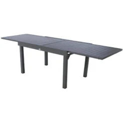 Table Rectangulaire Extensible Piazza 10 P. Graphite Hespéride -Marché Meubles Magasin table rectangulaire extensible piazza 10 personnes graphite hesperide 3