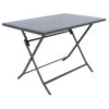 Table Rectangulaire Pliante Greensboro 4p Graphite Hespéride