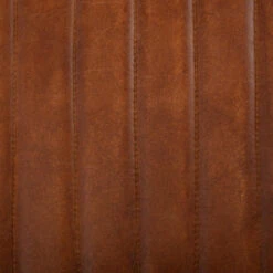 Tabouret De Bar En Cuir Marron Dario Atmosphera -Marché Meubles Magasin tabouret bar cuir marron dario atmosphera 3