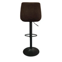 Tabouret De Bar Barcelona PU Brun Foncé -Marché Meubles Magasin tabouret de bar barcelona pu brun fonce 2