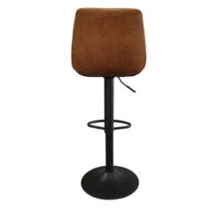 Tabouret De Bar Barcelona PU Cognac -Marché Meubles Magasin tabouret de bar barcelona pu cognac 2