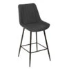 Tabouret De Bar Gris Ardoise Olwen Atmosphera -Marché Meubles Magasin tabouret de bar gris ardoise olwen atmosphera