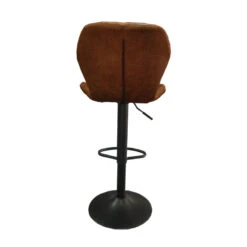 Tabouret De Bar Malaga PU Cognac -Marché Meubles Magasin tabouret de bar malaga pu cognac 2