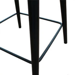 Tabouret De Bar Simili Portland Marron Pieds Métal -Marché Meubles Magasin tabouret de bar simili portland marron pieds metal 2