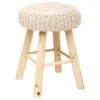 Tabouret Suzette Beige Atmosphera