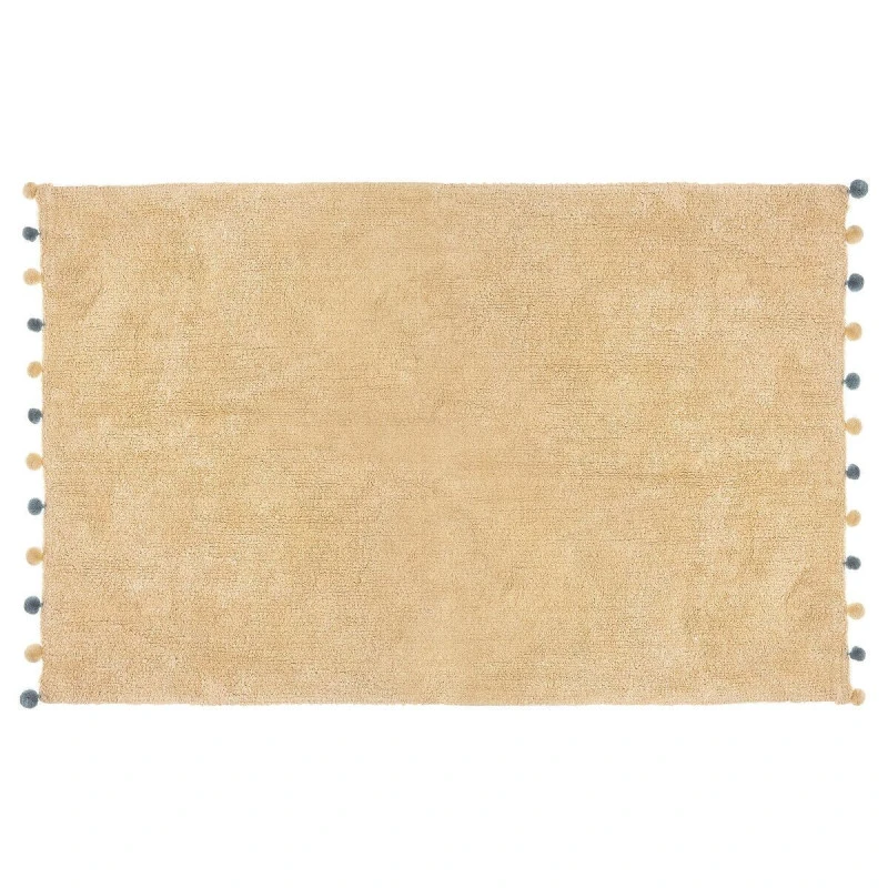 Tapis Enfant 100x150 Beige à Pompons Atmosphera 3 Tapis Enfant 100x150 Beige à Pompons Atmosphera