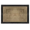 Tapis Jute Naturel Bord Noir 120x170 Atmosphera -Marché Meubles Magasin tapis jute naturel bord noir 120x170 atmosphera