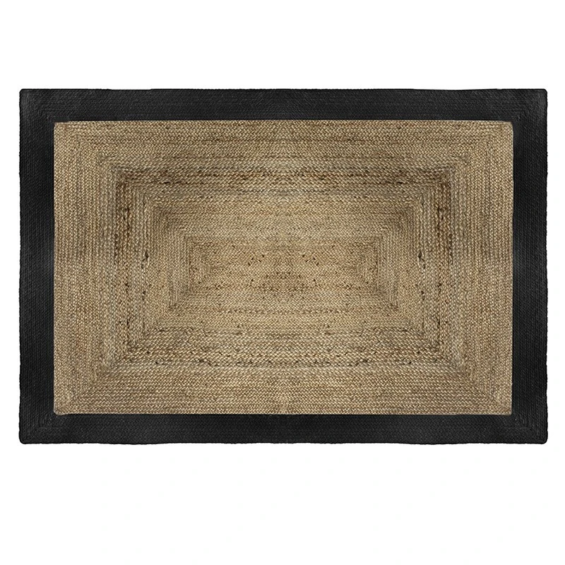 Tapis Jute Naturel Bord Noir 120x170 Atmosphera 3 Tapis Jute Naturel Bord Noir 120x170 Atmosphera