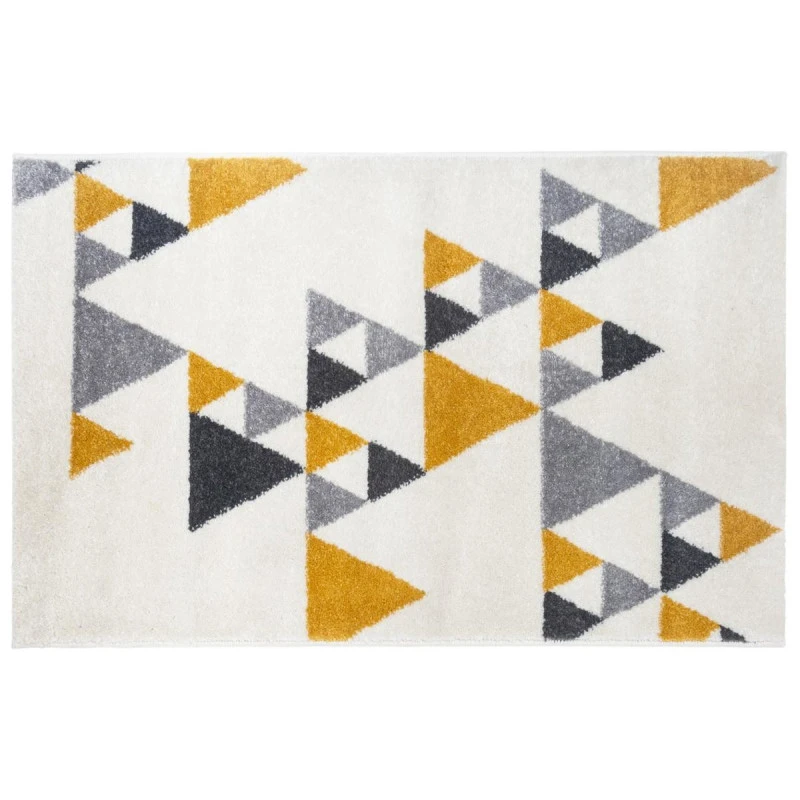 Tapis Triangle 120x170 Ilan Moutarde Atmosphera 3 Tapis Triangle 120x170 Ilan Moutarde Atmosphera