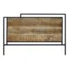 Tête De Lit Pleine 160 Cm Métal Et Bois De Manguier 2 Tête De Lit Pleine 160 Cm Métal Et Bois De Manguier -Marché Meubles Magasin tete de lit pleine 160 cm metal et bois de manguier