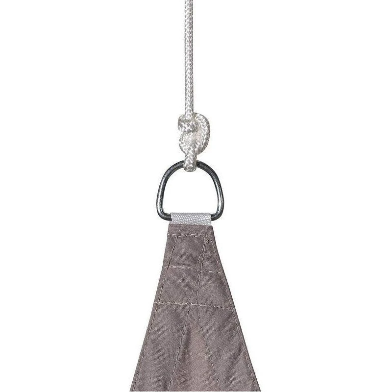 Toile Solaire 2x2x2m Curacao Taupe Hespéride 4 Toile Solaire 2x2x2m Curacao Taupe Hespéride – Image 2