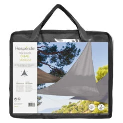 Toile Solaire 3x3x3m Shae Ardoise Hespéride -Marché Meubles Magasin toile solaire 3x3x3 shae ardoise hesperide 2