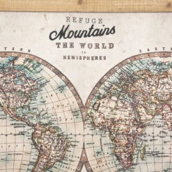 Toile Suspendue Monde Wild 100x78 Atmosphera -Marché Meubles Magasin toile suspendue monde wild 100x78 atmosphera 3