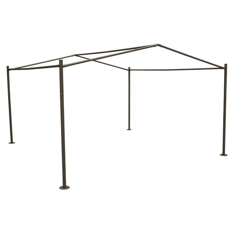 Tonnelle Certeli Carrée Forme Abri Coloris Graphite/ardoise 5 Tonnelle Certeli Carrée Forme Abri Coloris Graphite/ardoise – Image 3