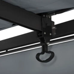 Tonnelle Moai 3x4 M Ardoise Hespéride -Marché Meubles Magasin tonnelle moai 3x4 m hesperide 4