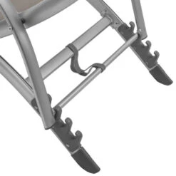 Transat Samba Pliable Et Empilable Gris Ardoise Hespéride -Marché Meubles Magasin transat samba pliable et empilable gris ardoise hesperide 5