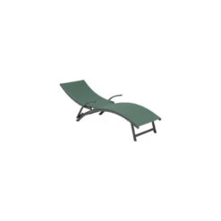 Transat Samba Pliable Vert Olive/graphite Hespéride -Marché Meubles Magasin transat samba pliable vert olivegraphite hesperide 2
